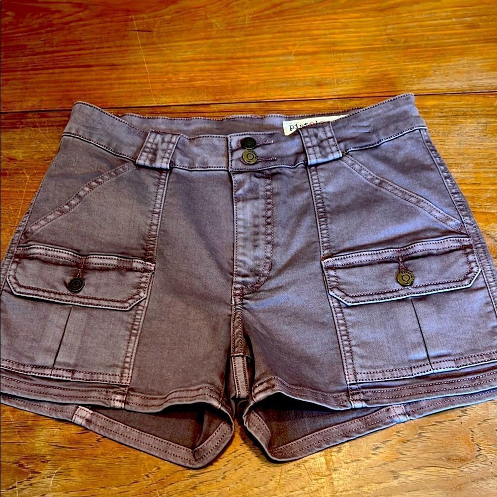 NWOT Pistola Utility Shorts in berry color